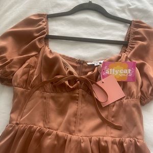 NWT Bewitched Corset Mini Dress